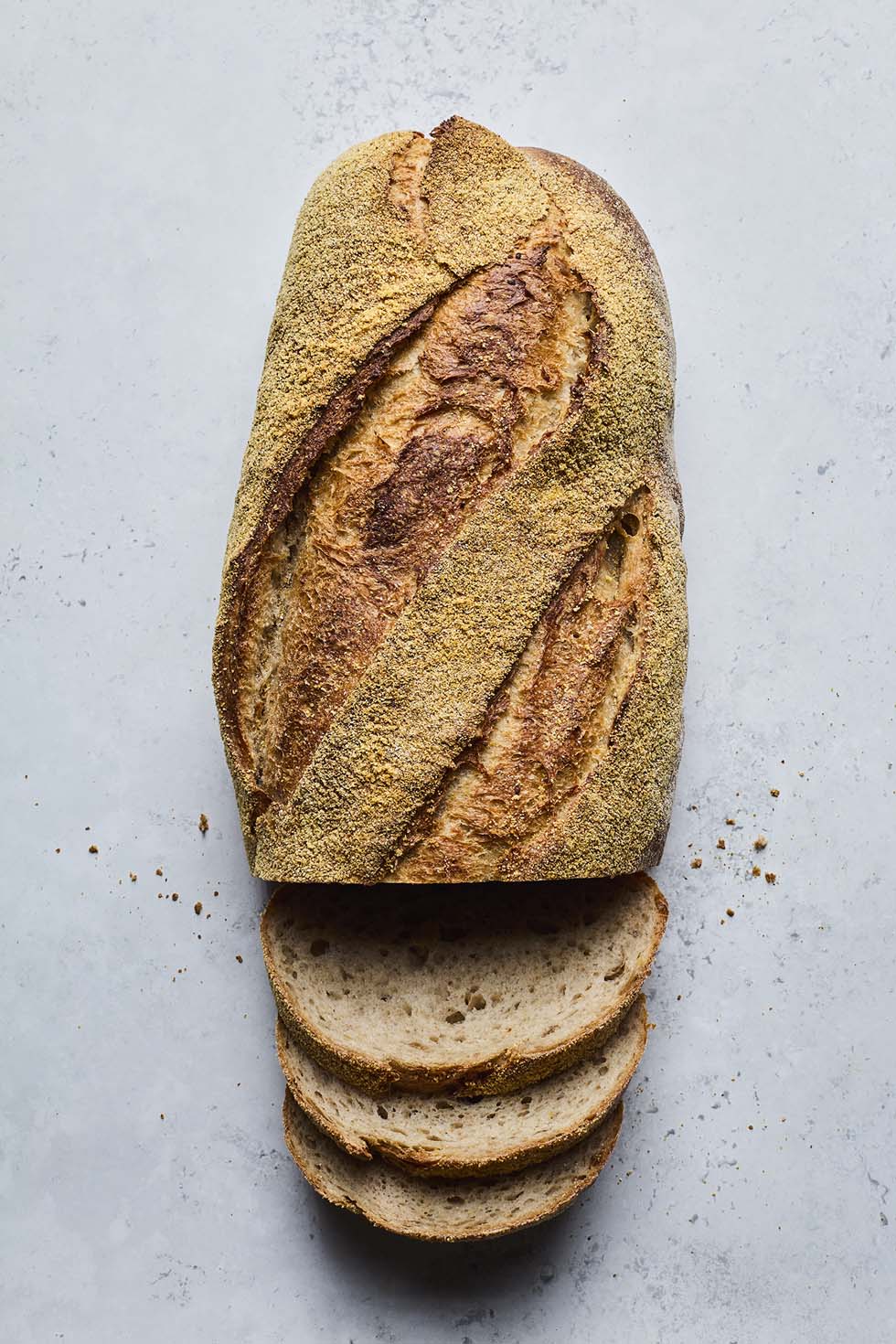 Potato, Polenta & Onion Sourdough
